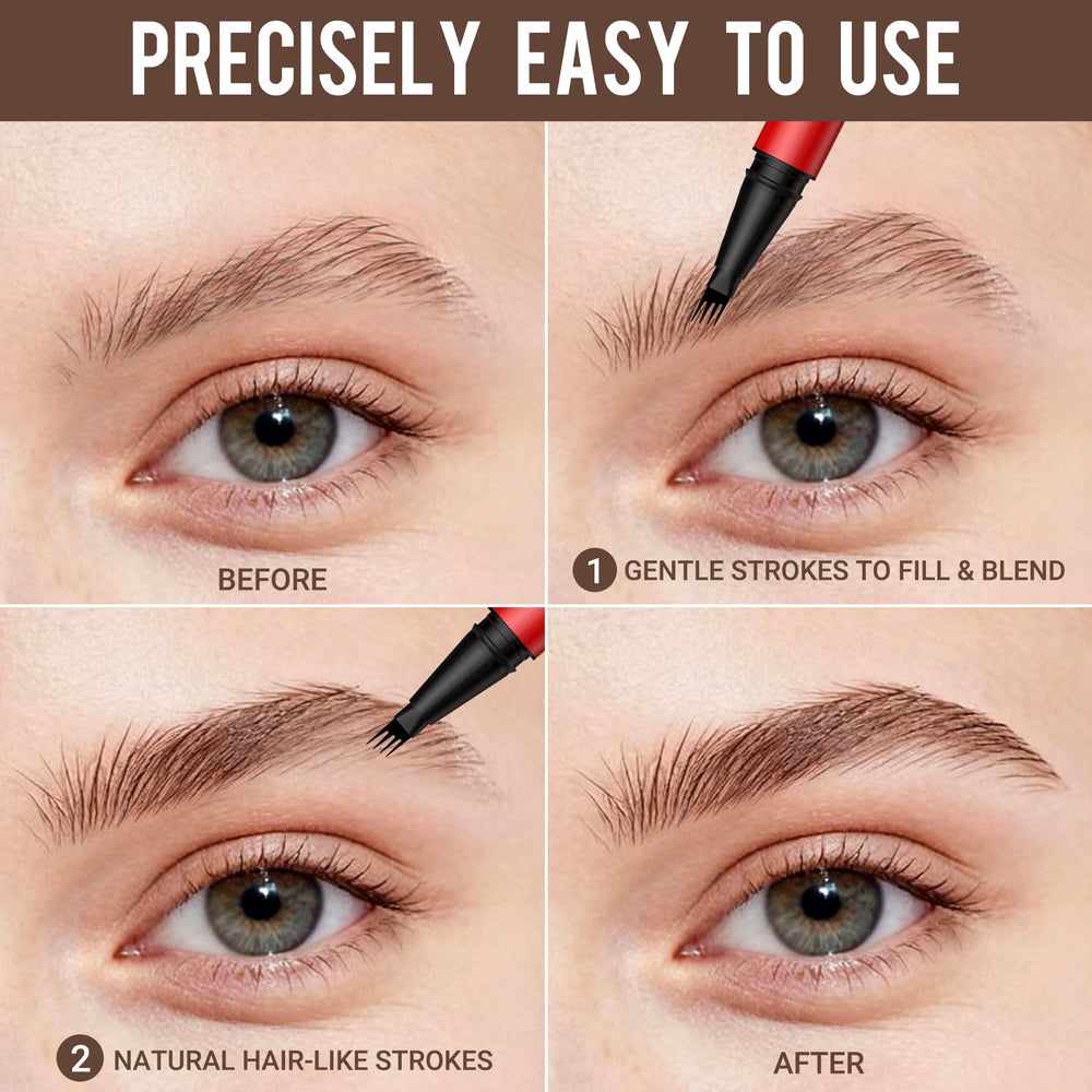 Vevivia Beauty Stylo Sourcils remplissage des trous – couvre les espaces rapidement.