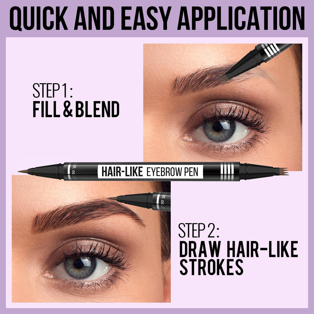 Vevivia Lighting stylo-sourcils longue-duree-24h et résistance à l'eau.