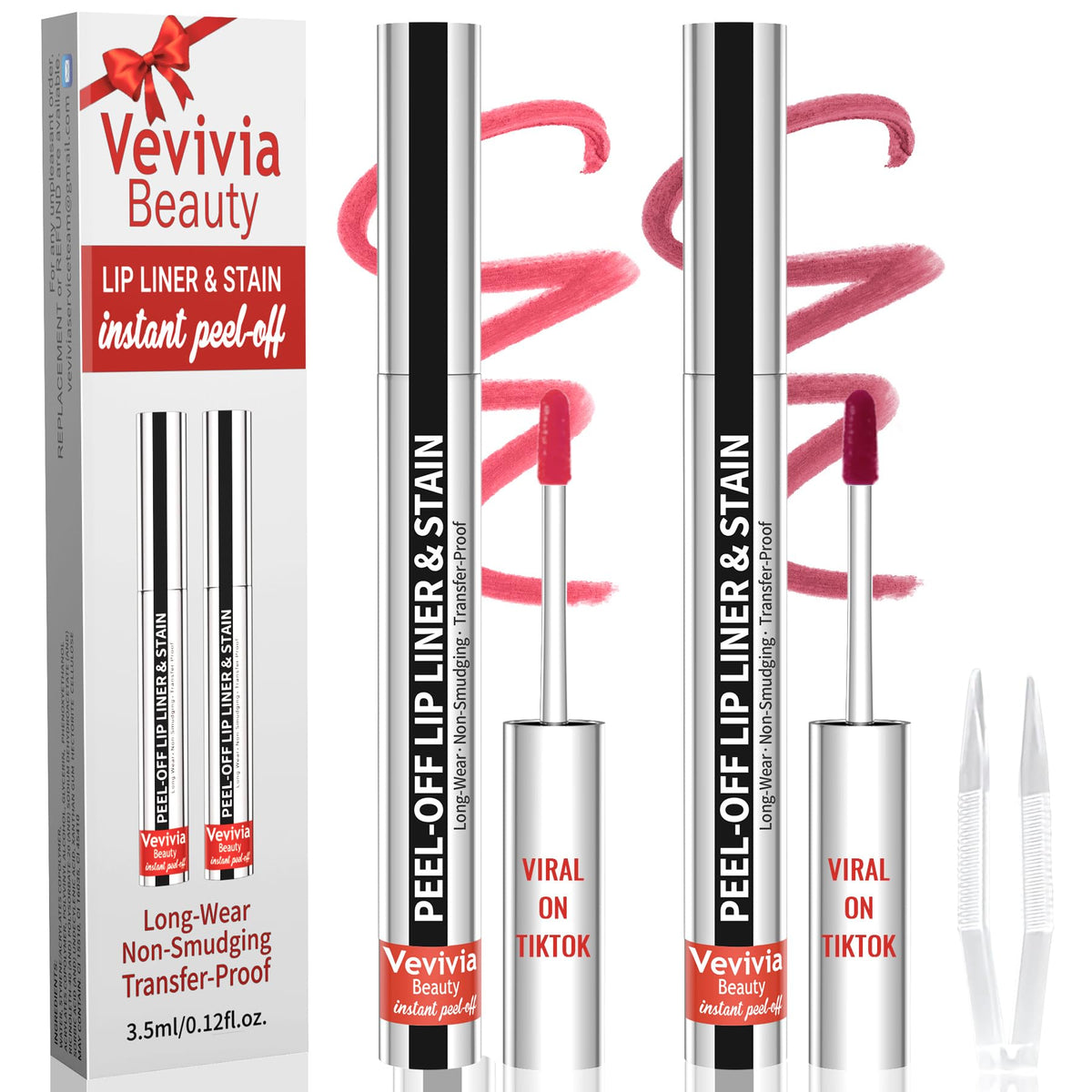 Vevivia Lip Stain Nude: couleur durable et tenue longue durée