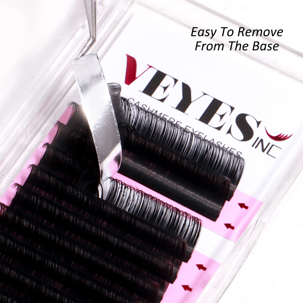 VEYES INC Cashmere extensions – courbure CC 13 mm qui garde sa forme