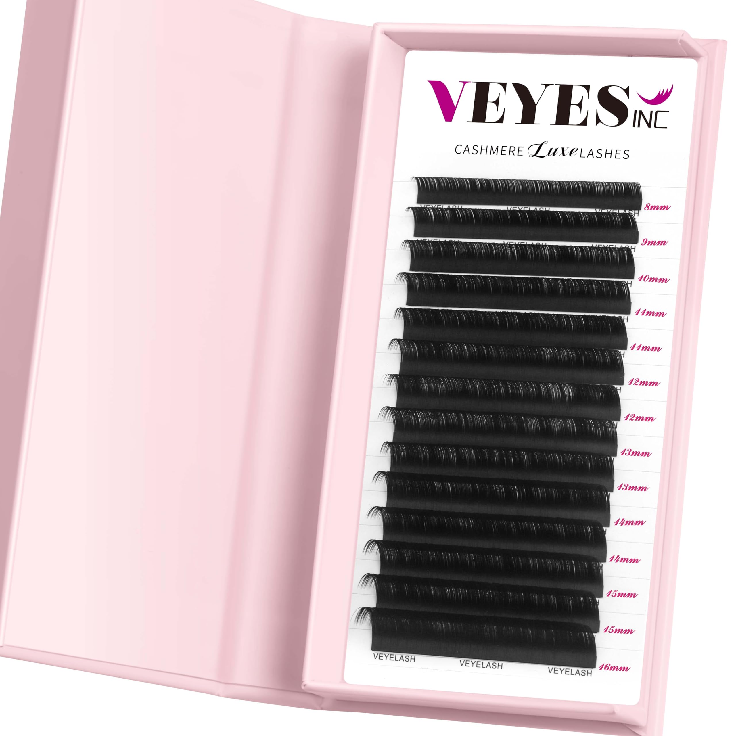 VEYES INC Cashmere Luxe Lashes: extrémités affinées pour un fini soyeux et luxueux.