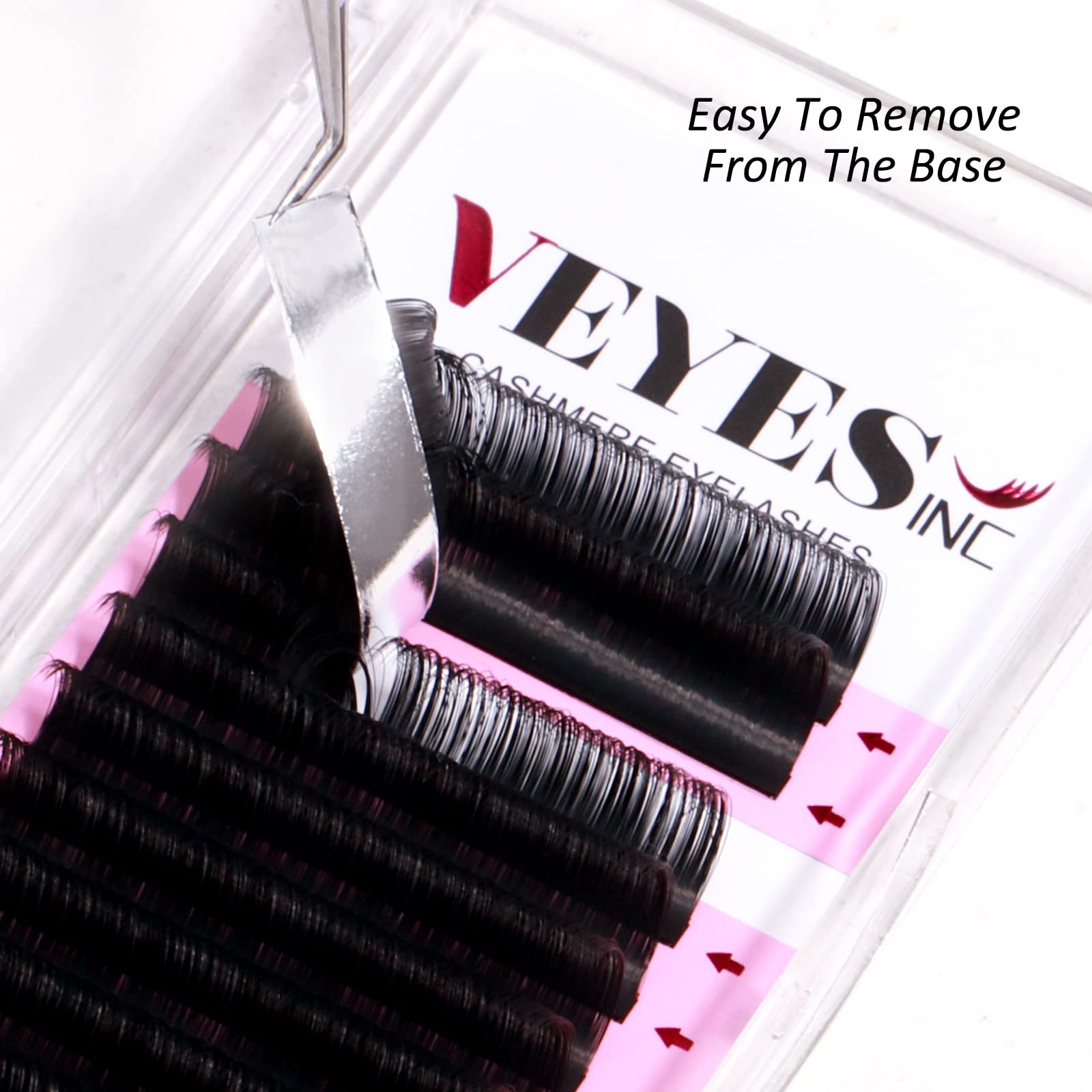VEYES INC Cashmere Volume Cils - application précise sans résidu à la racine.