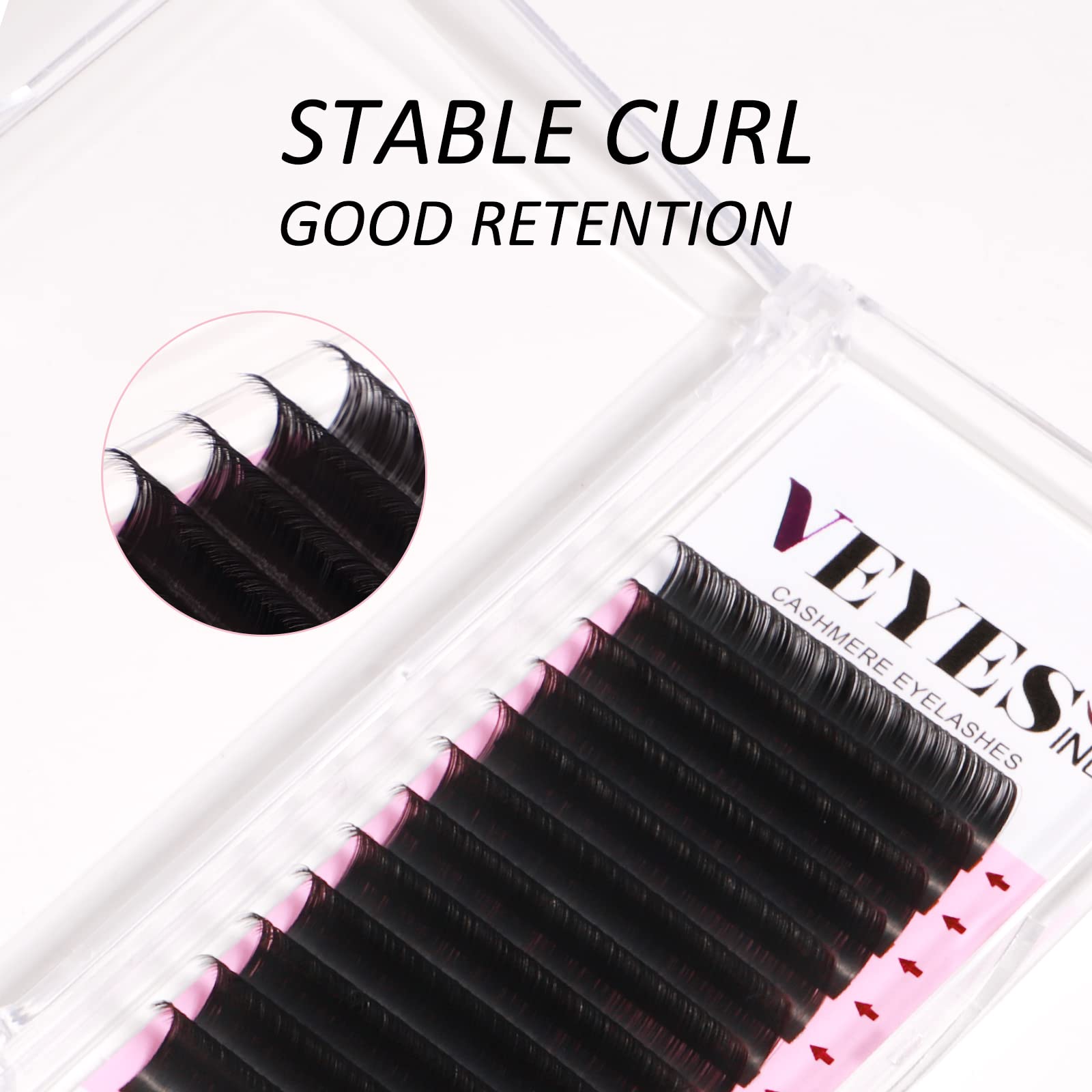 VEYES INC Cashmere Volume Cils - lot premium pour technicienne pro.