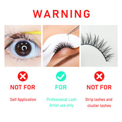 Colle VEYES INC sans latex et sans formaldéhyde pour une peau protégée.