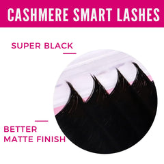 VEYES INC extensions cils cashmere 0-07-d-13mm crée un volume impressionnant.