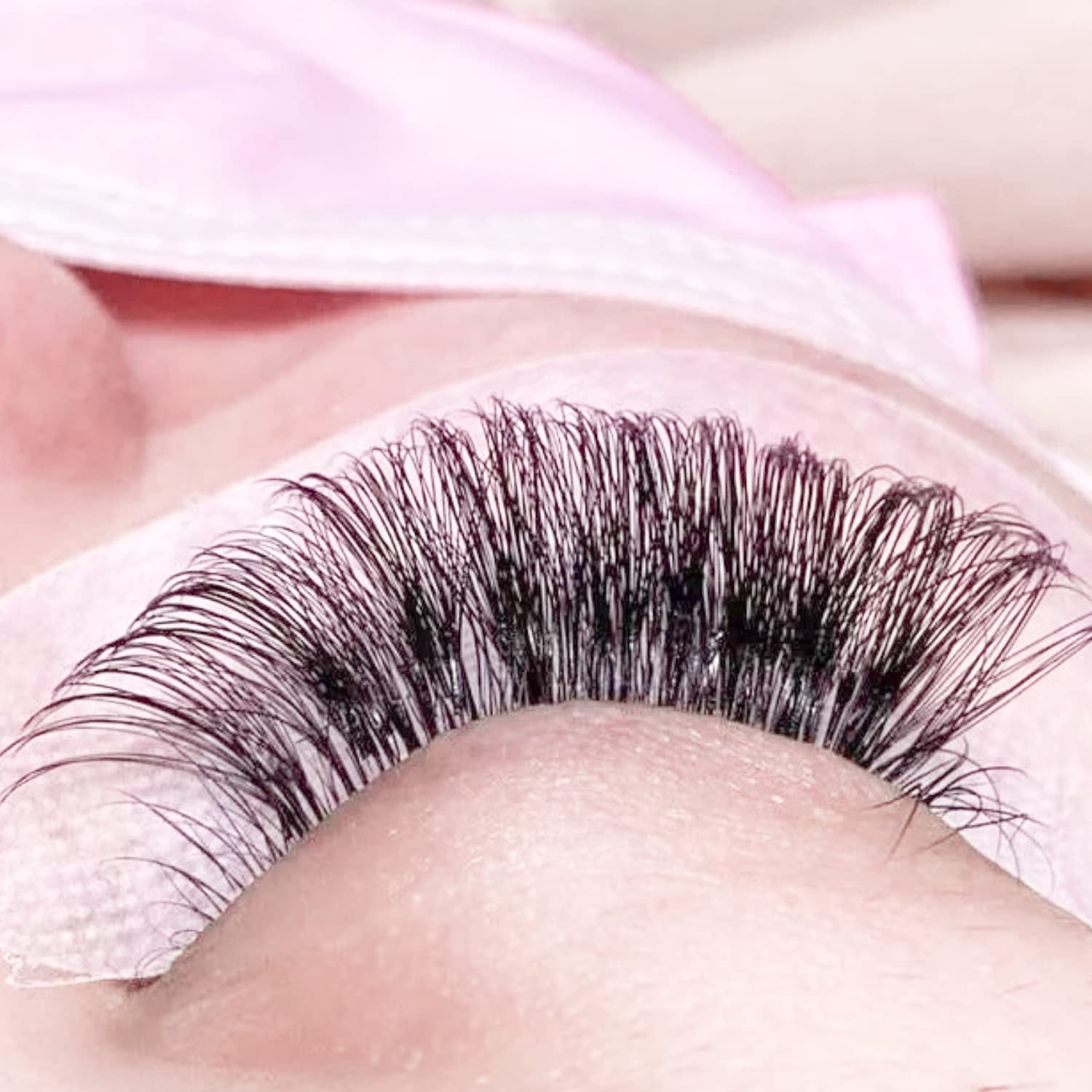 VEYES INC fini noir mat 12mm, rendu naturel pour tech lash.