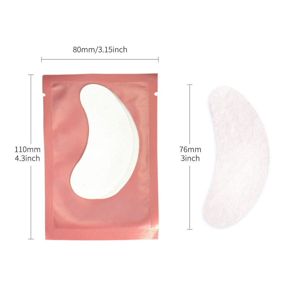 VEYES INC patch hydrogel rose, unité individuelle facilitant l'application propre.