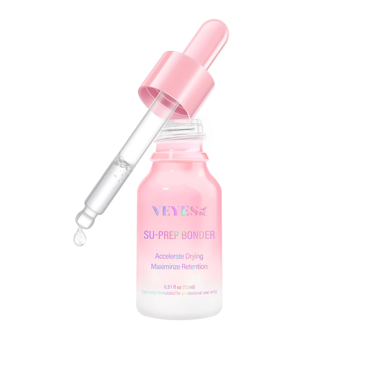 VEYES INC Super Lash Bonder bottle front showing fast-hold formula.