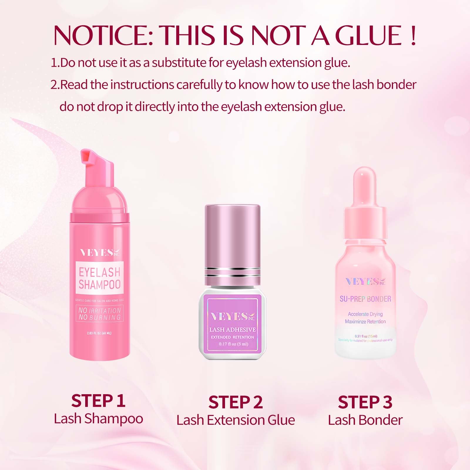 Application on lashes demonstrating quick hold without heavy fumes.