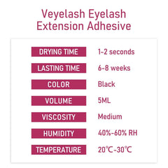 Colle VEYES INC démonstration de tenue jusquà 8 semaines.