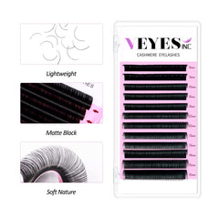 VEYES INC texture-matte cashmere cils pour un noir mat élégant.