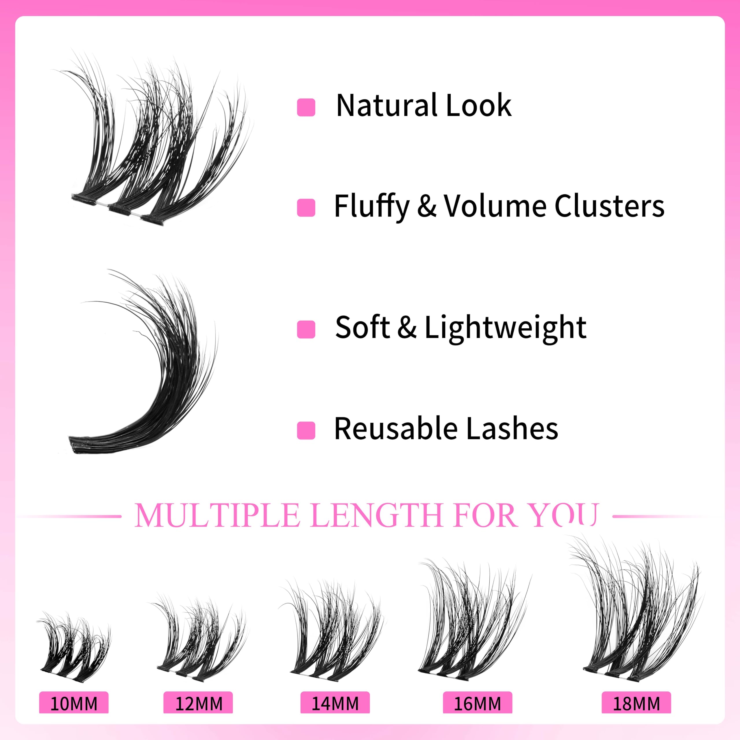 VEYESBEAUTY applicateur cils pour pose rapide et précise