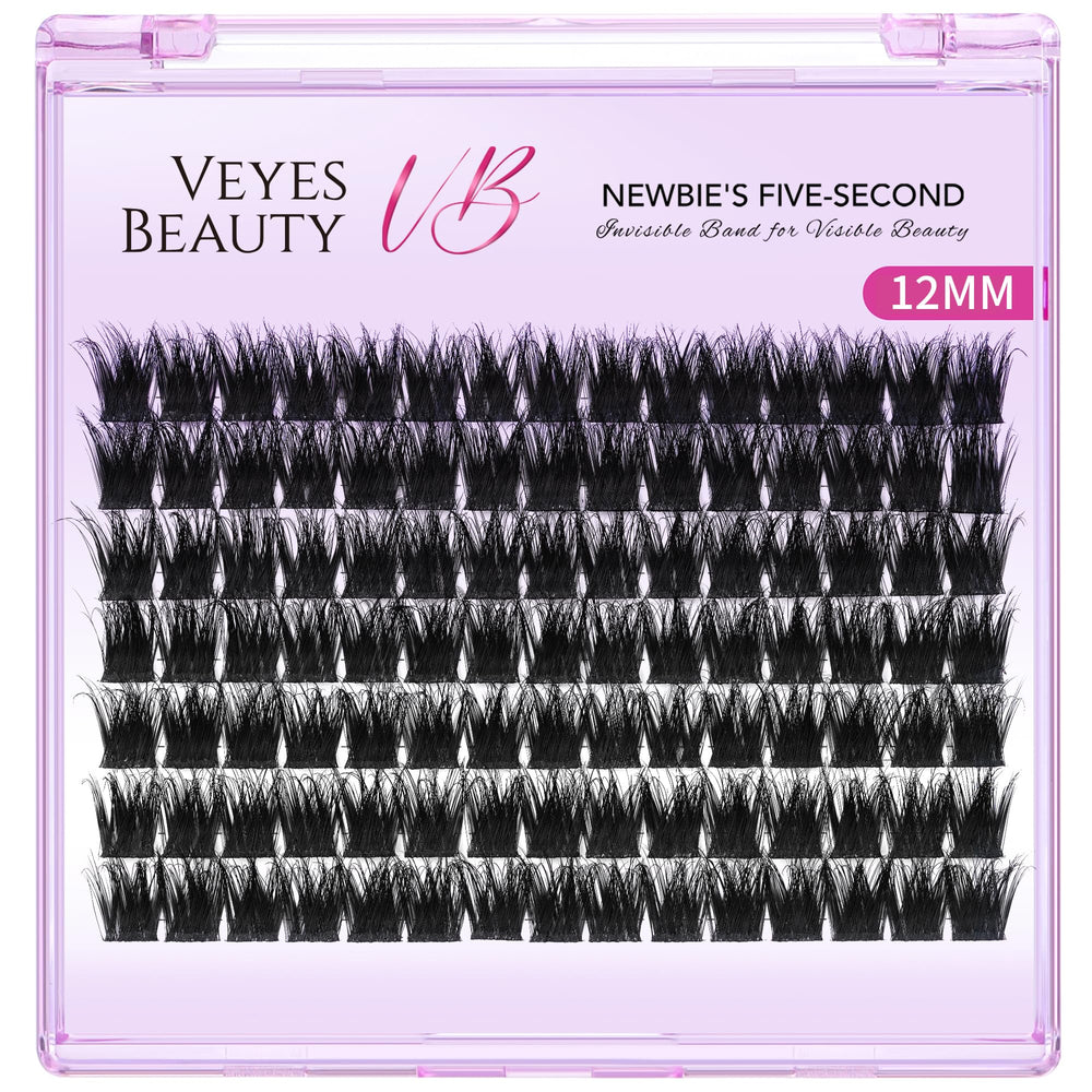 VEYESBEAUTY bande cils mince douce pour une pose rapide et confortable.