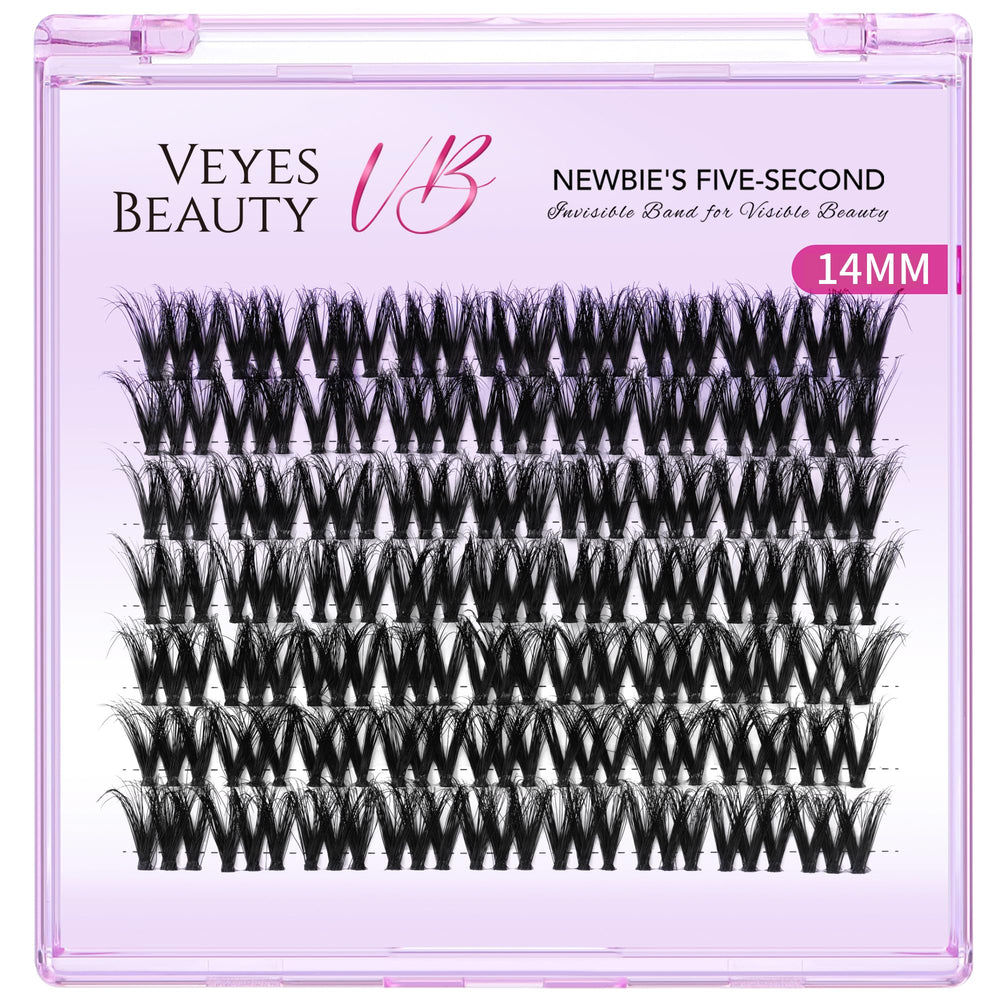 VEYESBEAUTY bande cils mince et douce, confort quotidien.