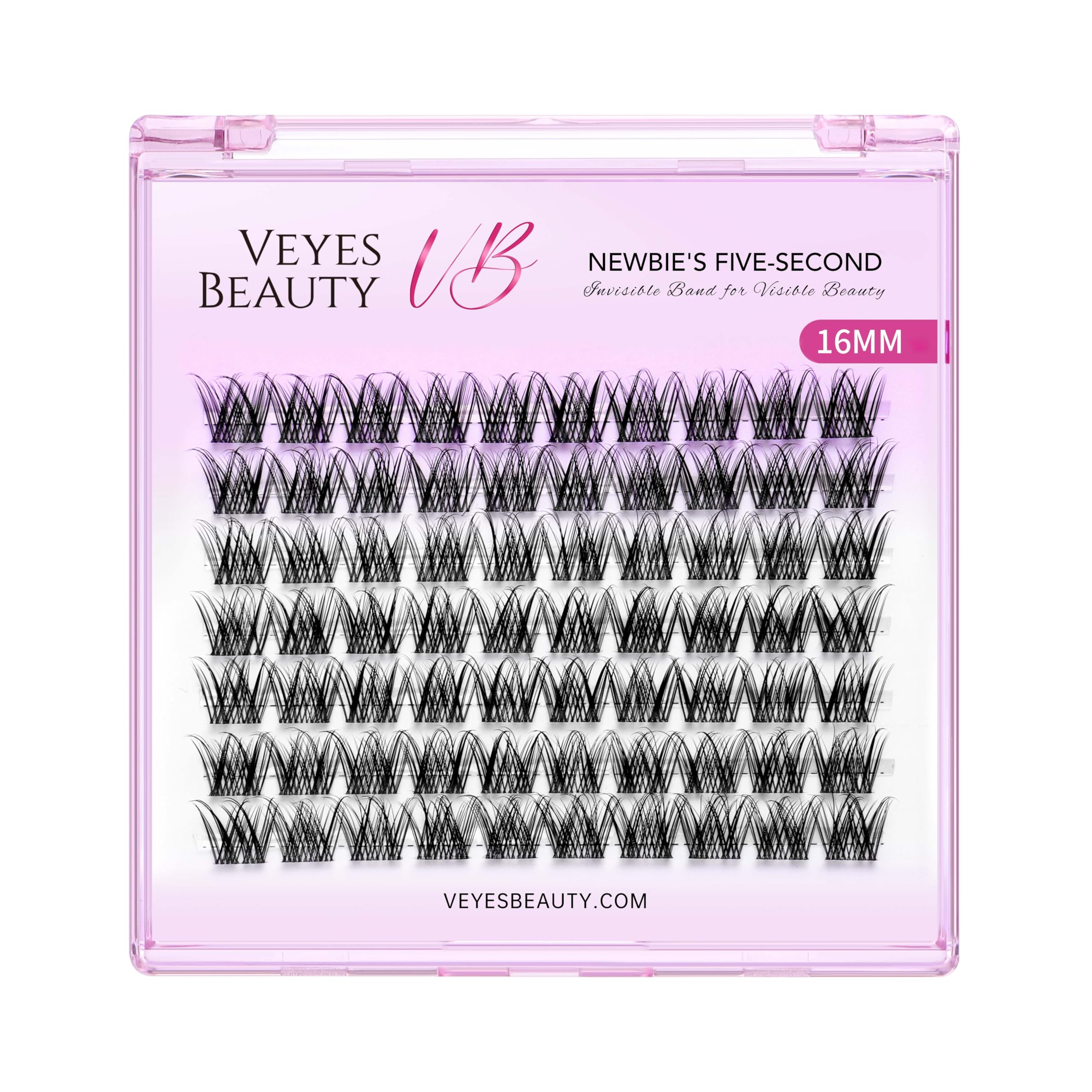 VEYESBEAUTY bande invisible des clusters pour un rendu discret et durable