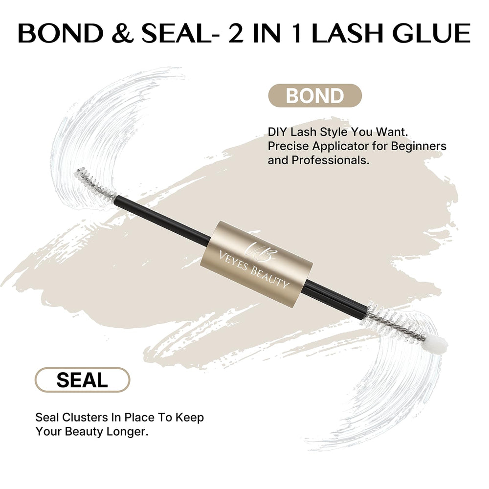VEYESBEAUTY Brosse spirale pour une application précise sur les cils.