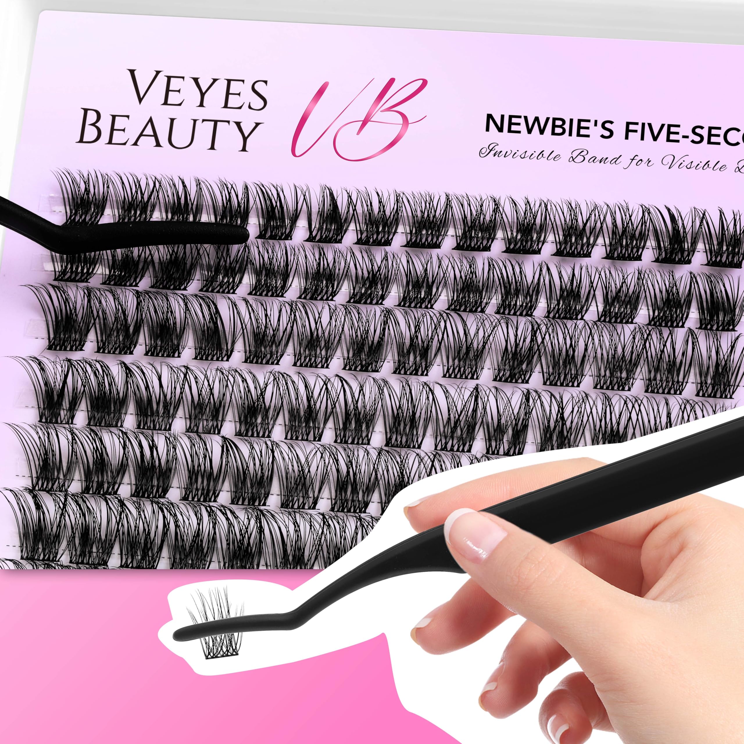 VEYESBEAUTY cils-douceur en fibre PBT légère et confortable