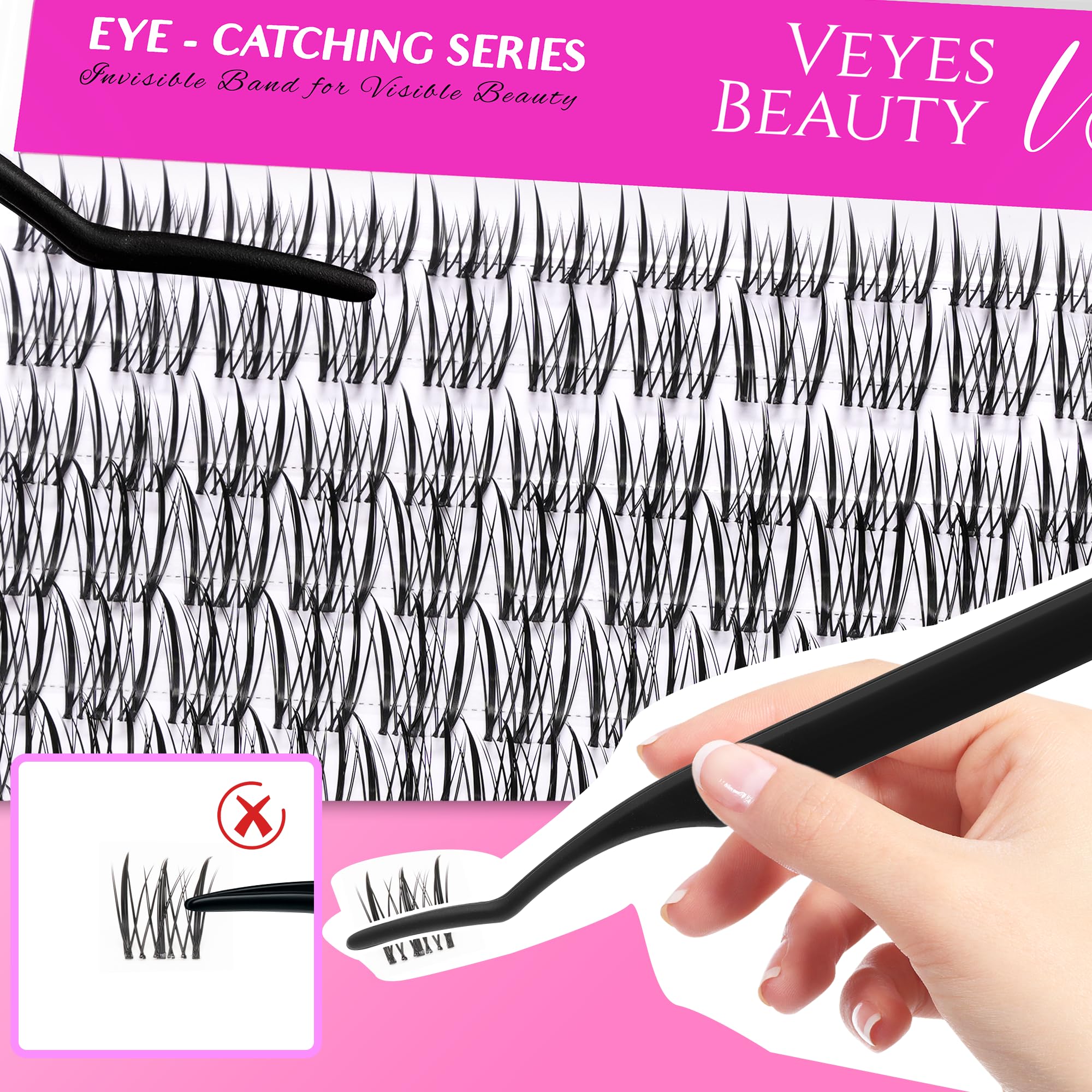 VEYESBEAUTY clusters cils structure et regard quotidien