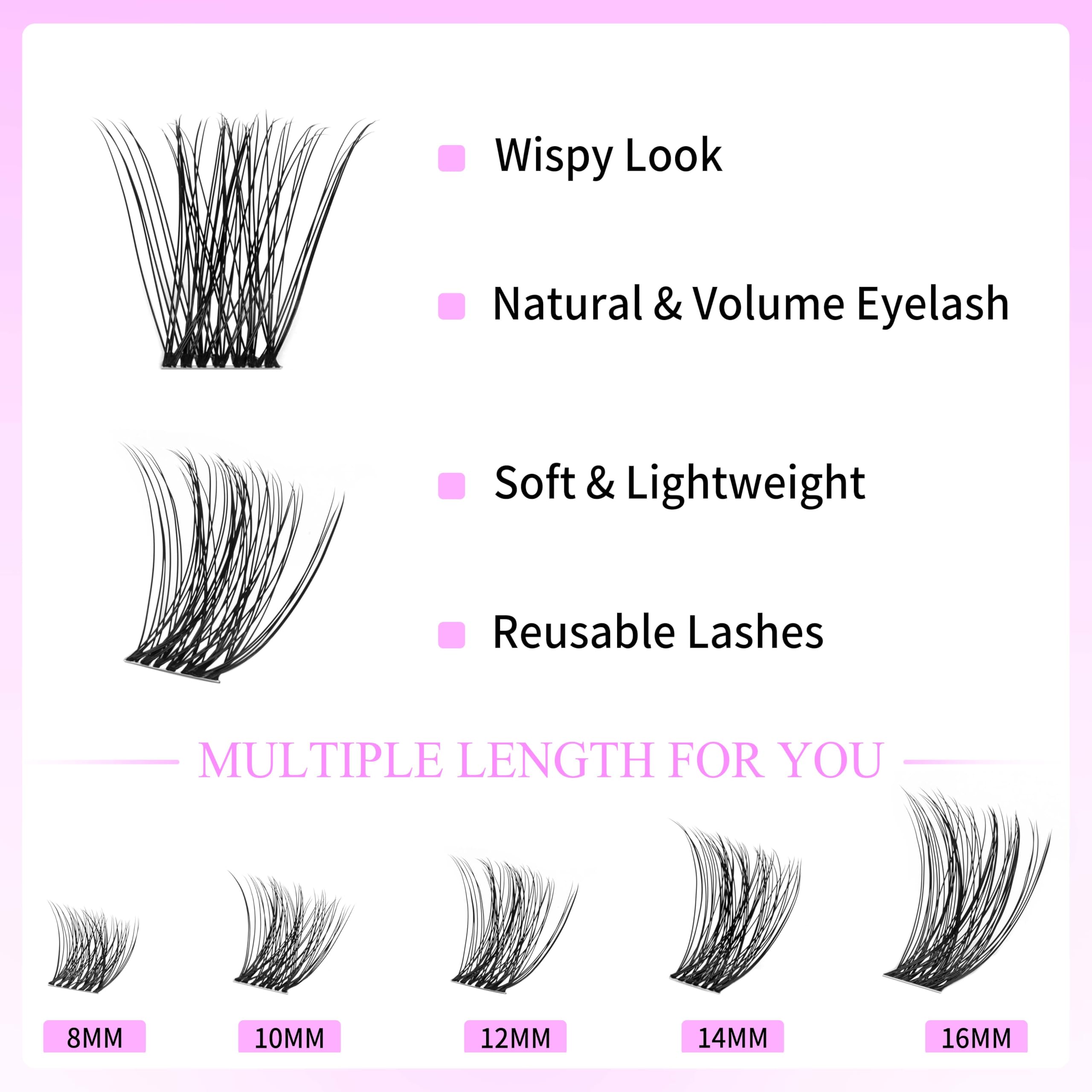 VEYESBEAUTY Clusters Douces PBT : fibres souples et confortables.