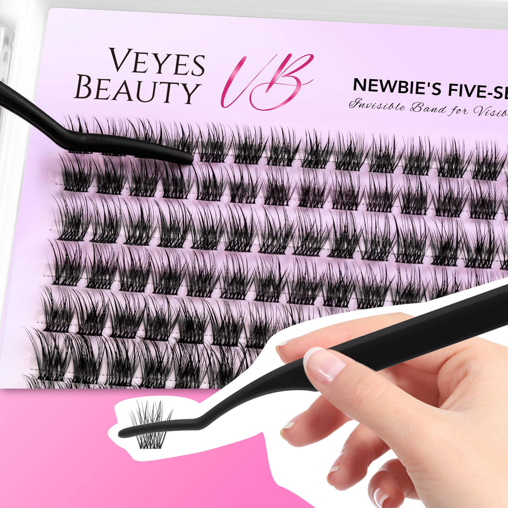 VEYESBEAUTY Dreamy Cluster: 4-6 grappes par œil pour un effet volumisant précis.