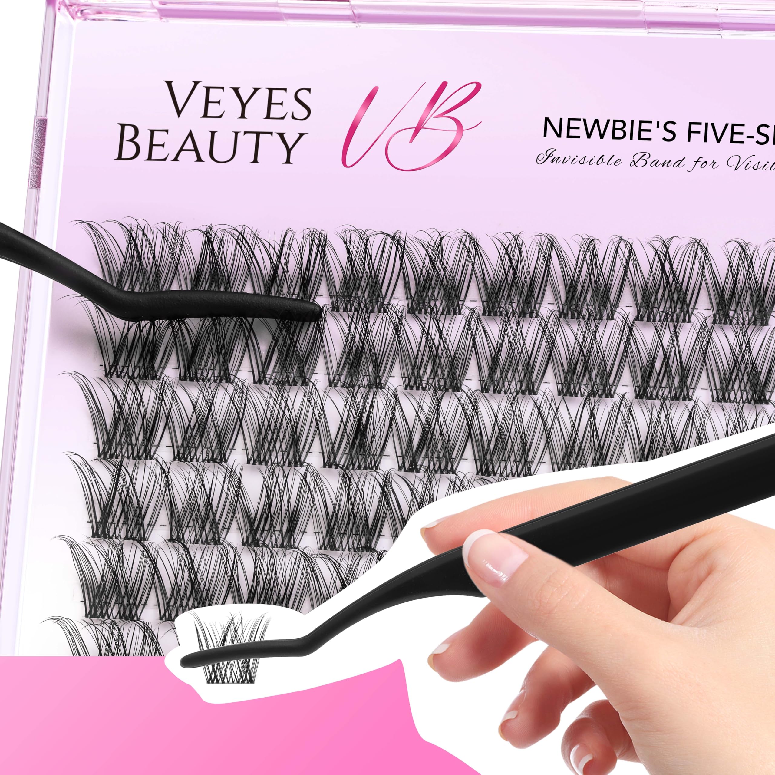 VEYESBEAUTY effet fluffy naturel grâce aux clusters légers