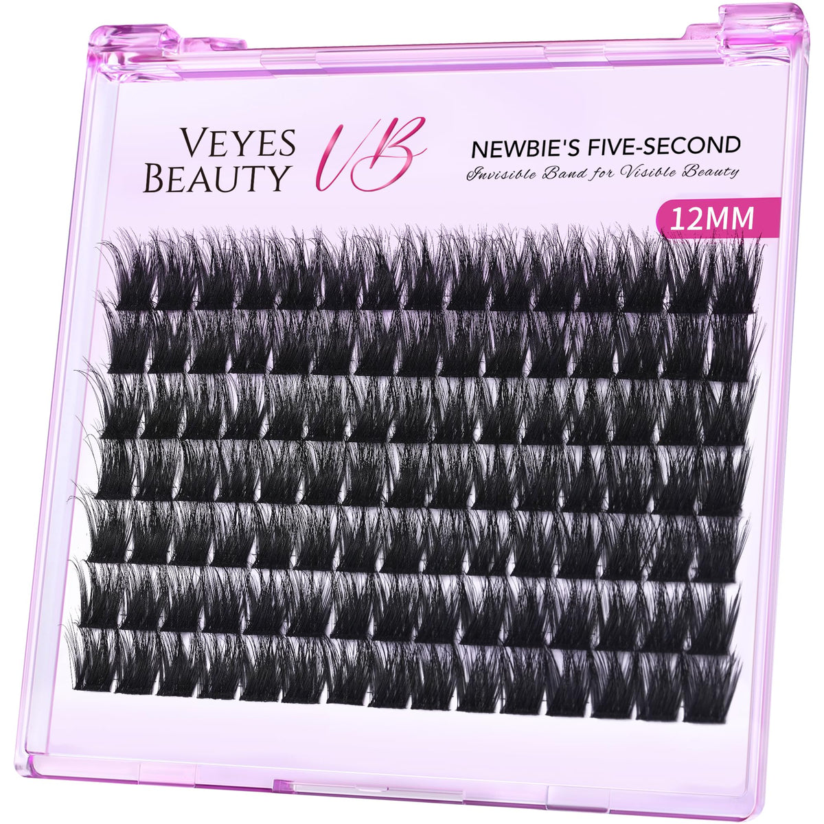 VEYESBEAUTY extensions cils duveteux 3D pour un regard volumineux et léger.