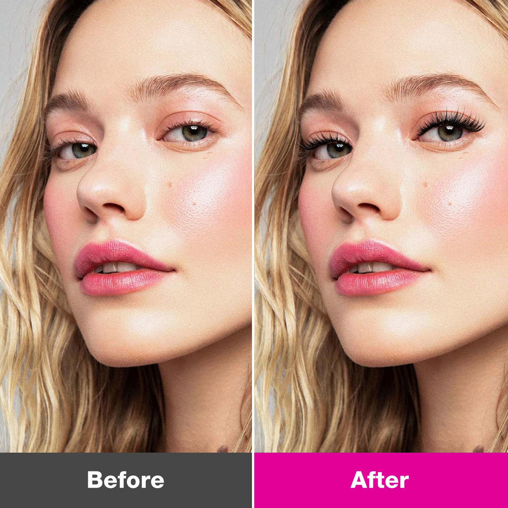 VEYESBEAUTY grappes de cils longueurs mélangées volume structuré et effet plume.