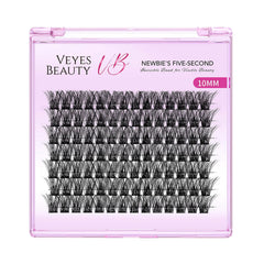 VEYESBEAUTY Lash Clusters pose à domicile facile pour débutants en cils.