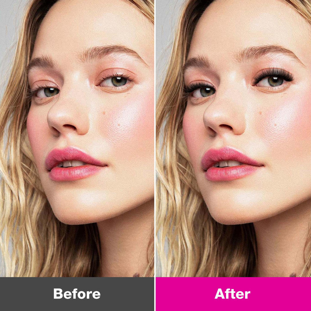 VEYESBEAUTY grappe de cils — bande invisible pour une pose discrète et confortable.
