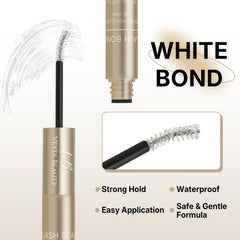 VEYESBEAUTY Liant et scellant durabilité 48 heures pour des cils soutenus.