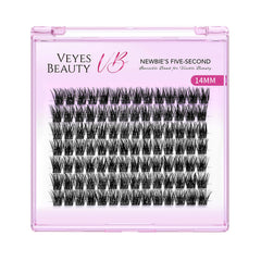 VEYESBEAUTY grappes cils illustrent une mise en place simple et confortable