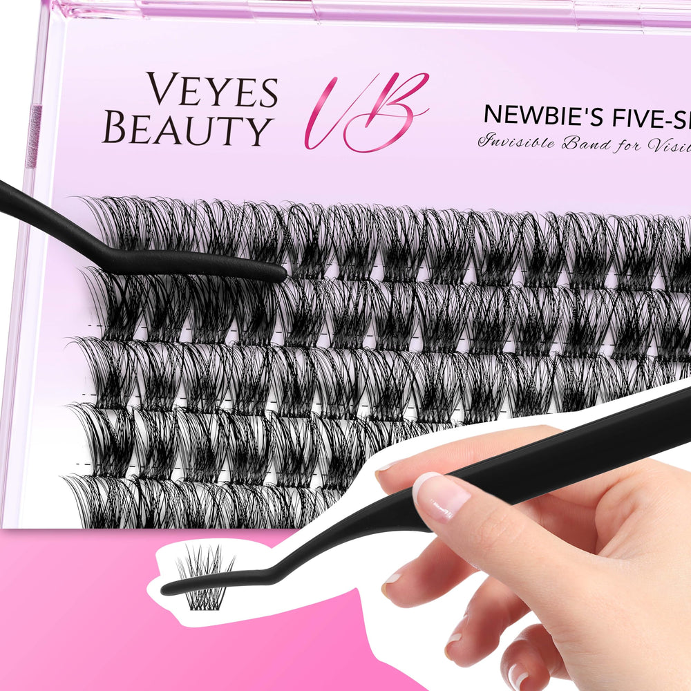 VEYESBEAUTY grappes cils permettent des retouches rapides pour un regard renouvelé