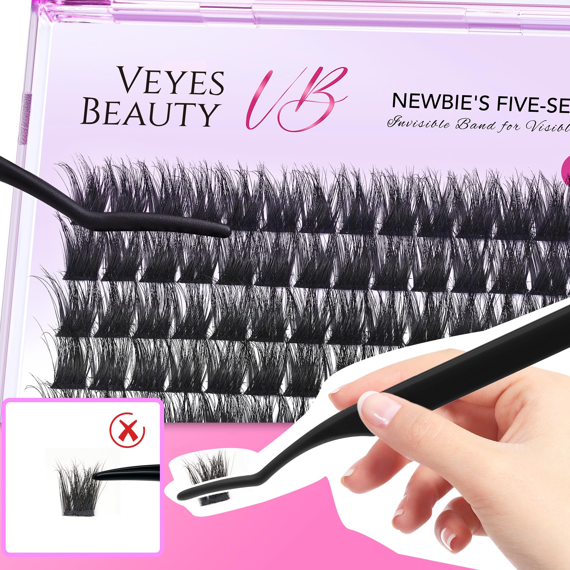 VEYESBEAUTY scellant-cils imperméable prolonge l'effet.