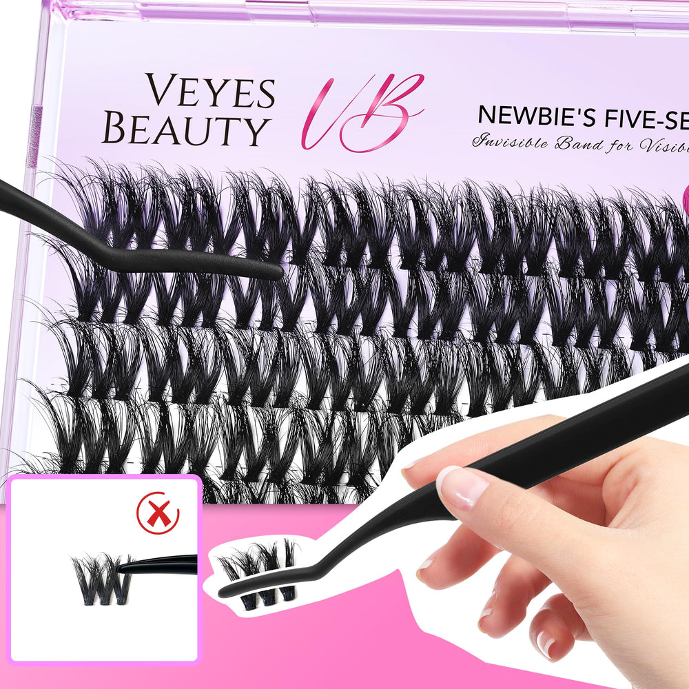 VEYESBEAUTY VBmuse technique simple avec pince d’application