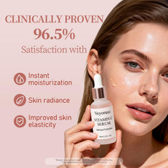 Sérum Veyoraus vitamine C – hydratation profonde qui repulpe la peau.
