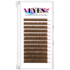 VEYES INC extensions cils soie 03-05-07-15 CD 8-16mm, regard naturel