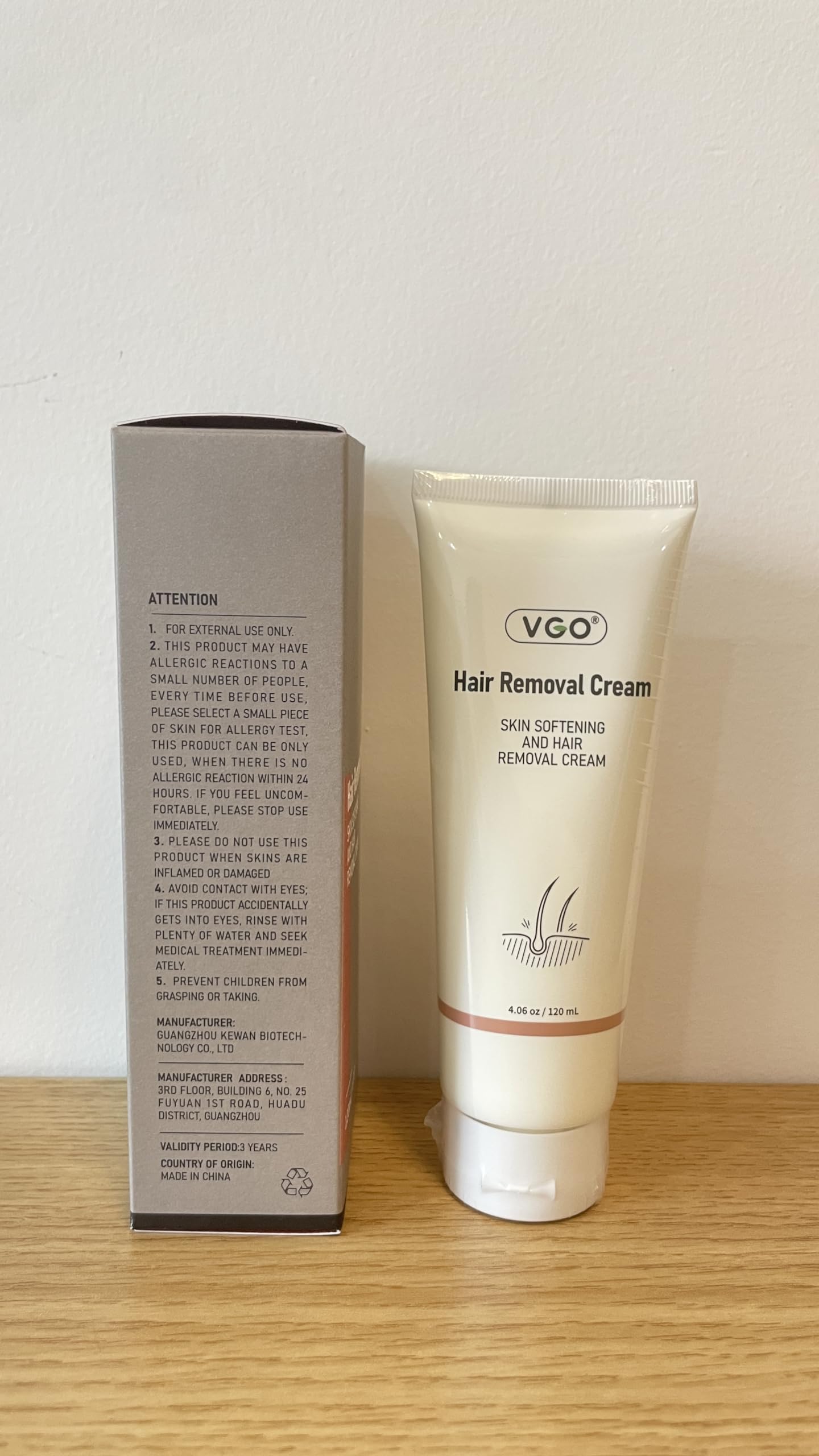 Contenu pratique de 120 ml en flacon VGO.