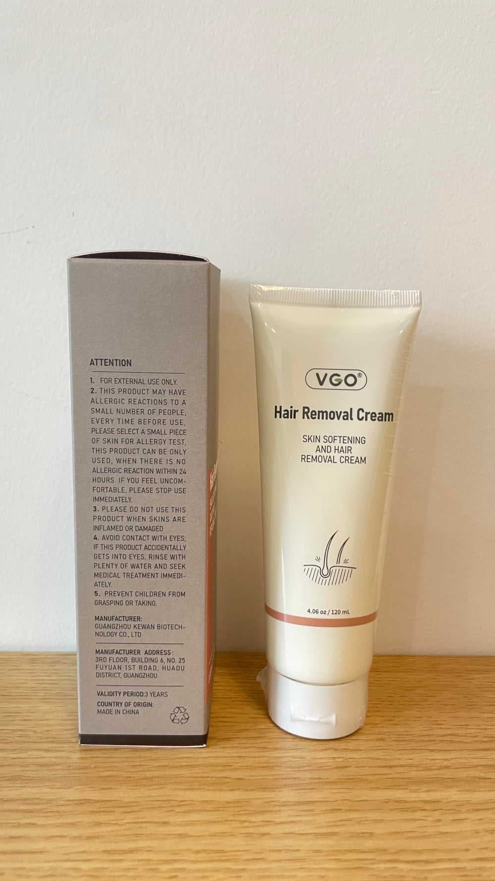 Contenu pratique de 120 ml en flacon VGO.