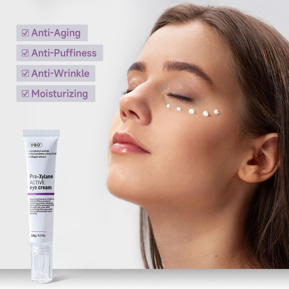 Crème yeux VGO, formule 6D Hyaluronique hydratante en profondeur