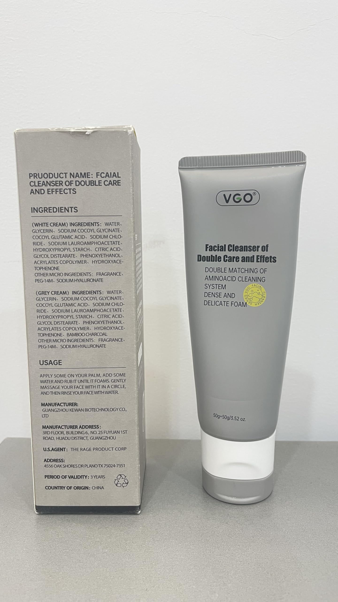 VGO hygienic dual-tube design for mess-free application.