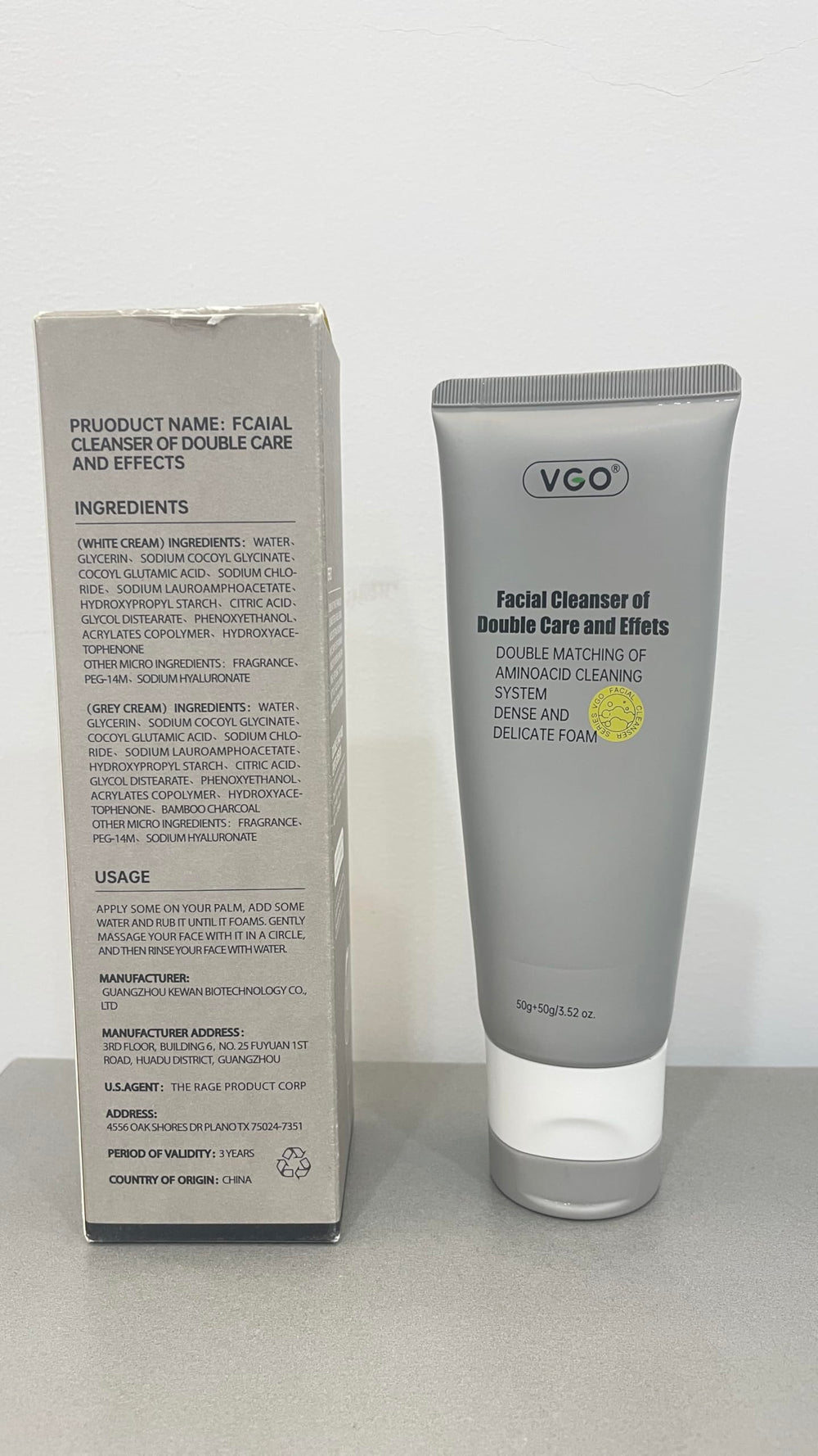 VGO hygienic dual-tube design for mess-free application.