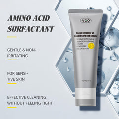 VGO cleanser removes light makeup without extra steps.