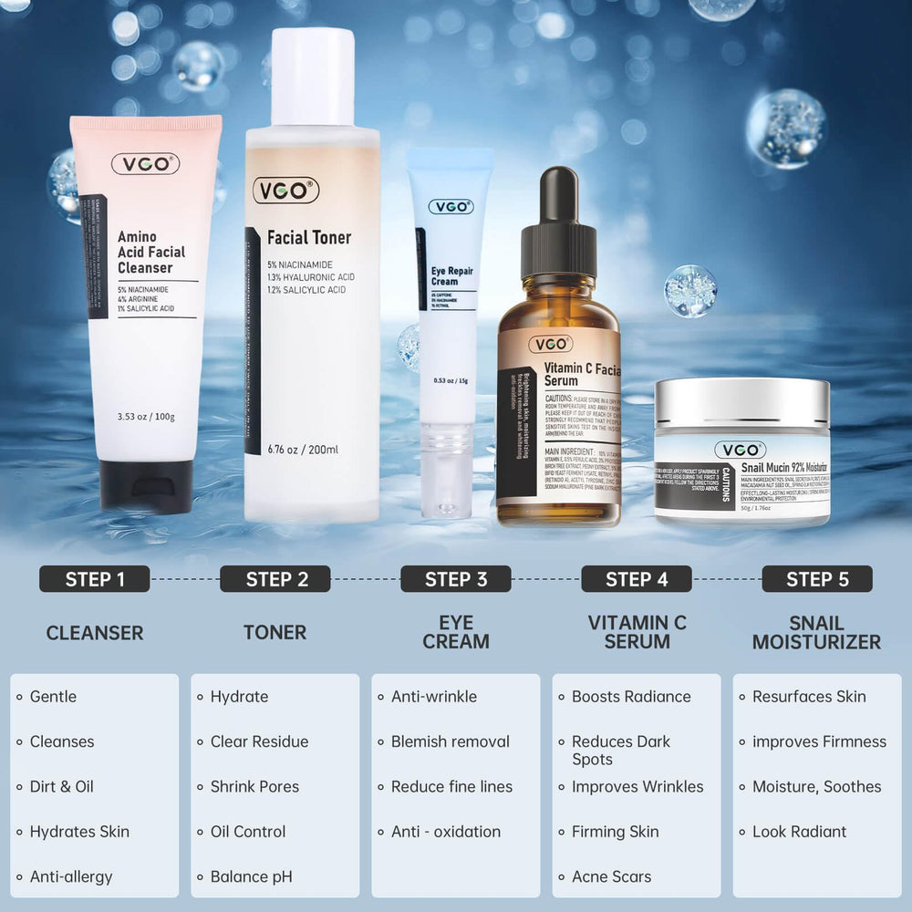 Mucin d'escargot VGO hydratant 92% nourrissant et élastifiant