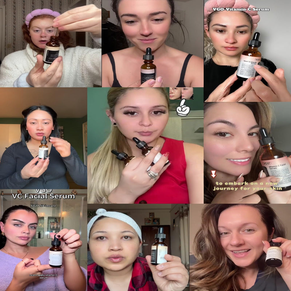 VGO Sérum pour tous types de peau, soin quotidien du visage.
