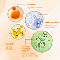 VGO Sérum vitamine C, éclat du teint et uniformisation, texture légère.