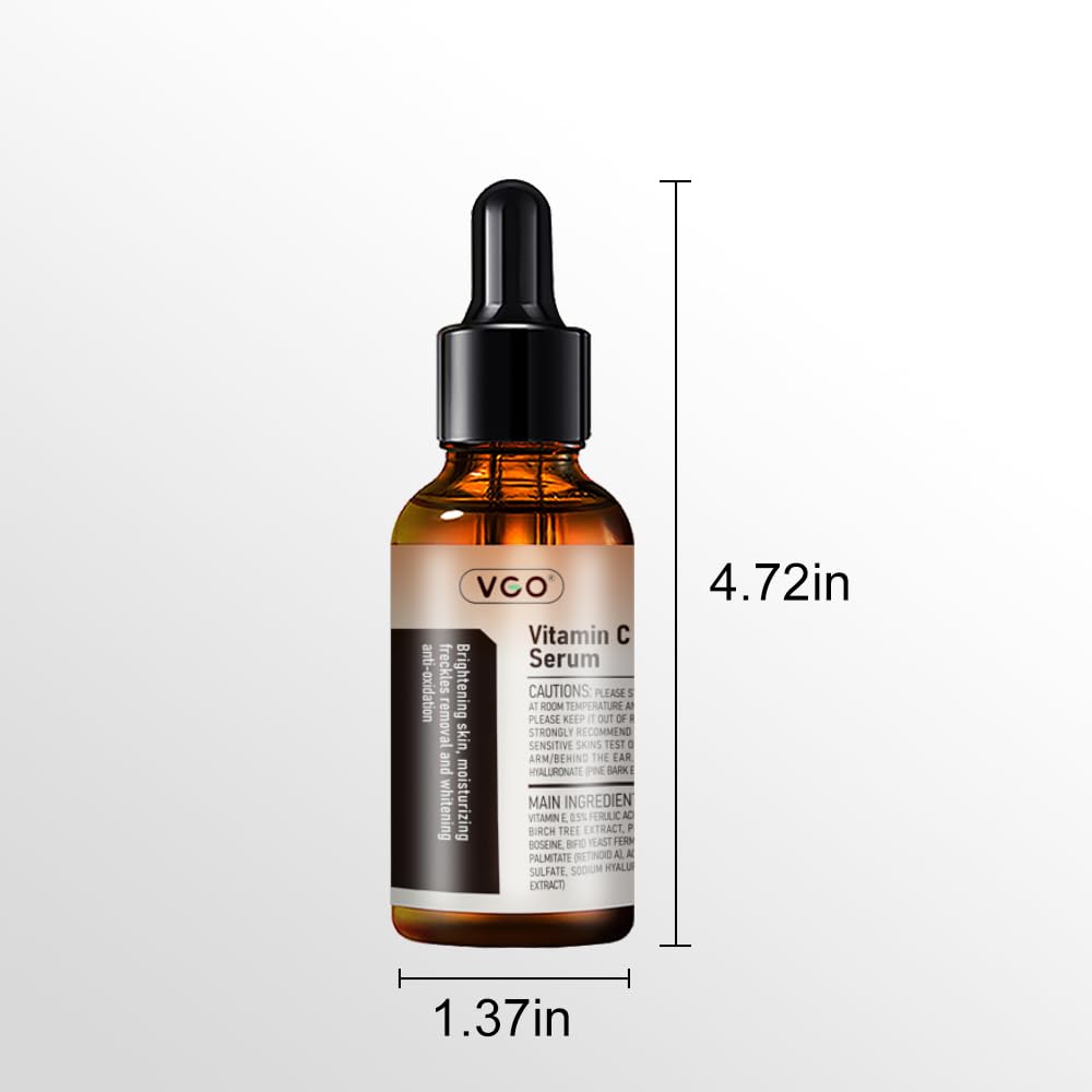 Utilisation quotidienne du sérum VGO, routine visage simple et efficace.