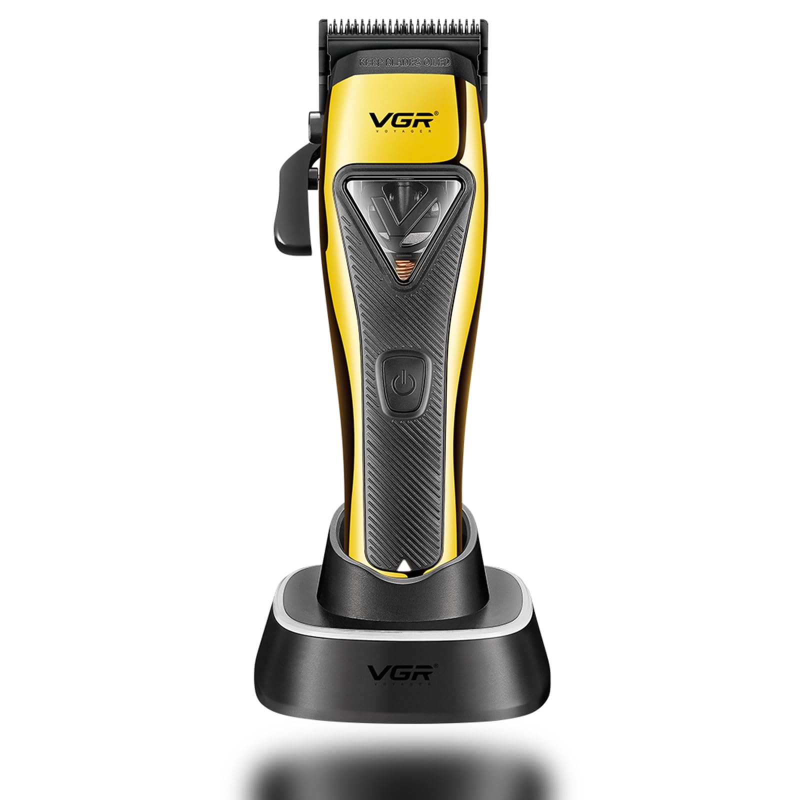 VGR 015 lame DLC carbone noir pour une coupe nette et durable.