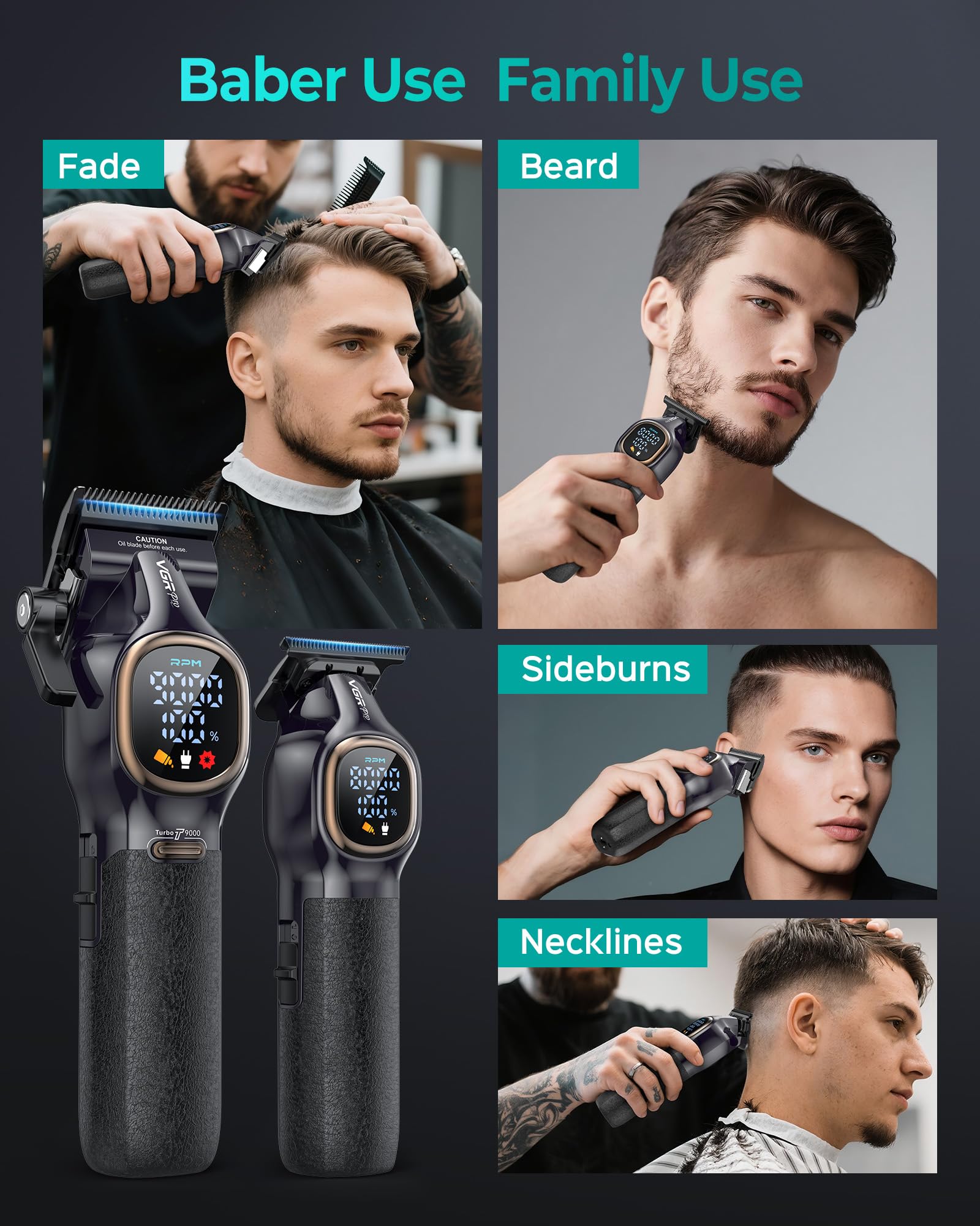 VGRPRO capuchons grip en silicone – prise antidérapante.