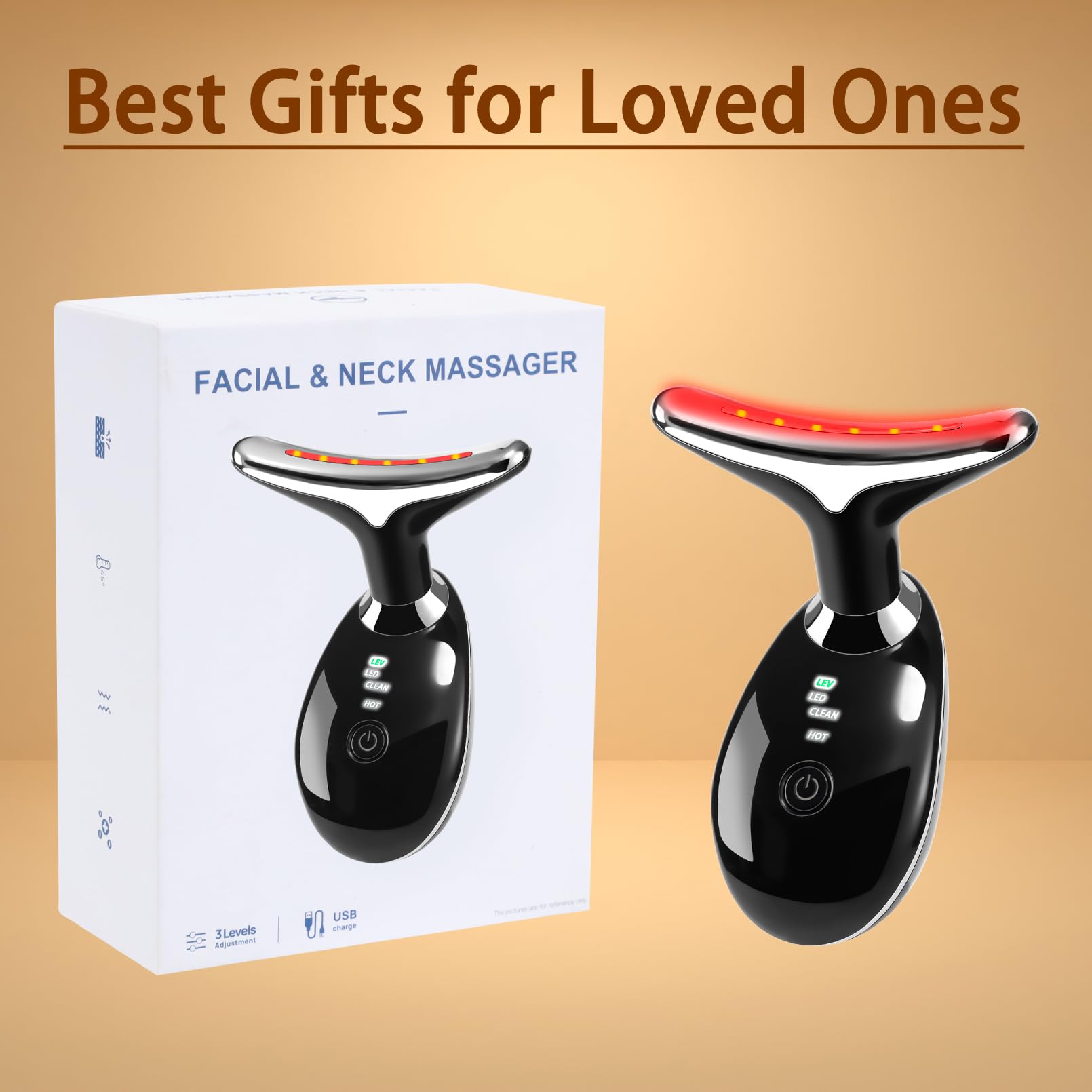 Design portable et léger du masseur VGY pour visage