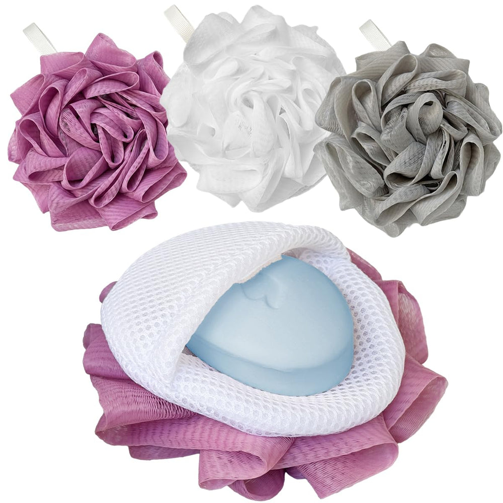 Gant de bain VHIPKUA ensemble 3 pièces, pratique et organisé pour toute la famille.